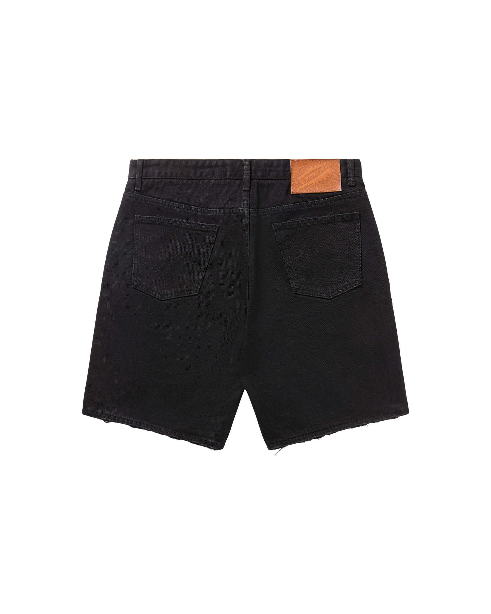 BLACK DOG JEAN SHORTS (STRAWBERRY FIT)