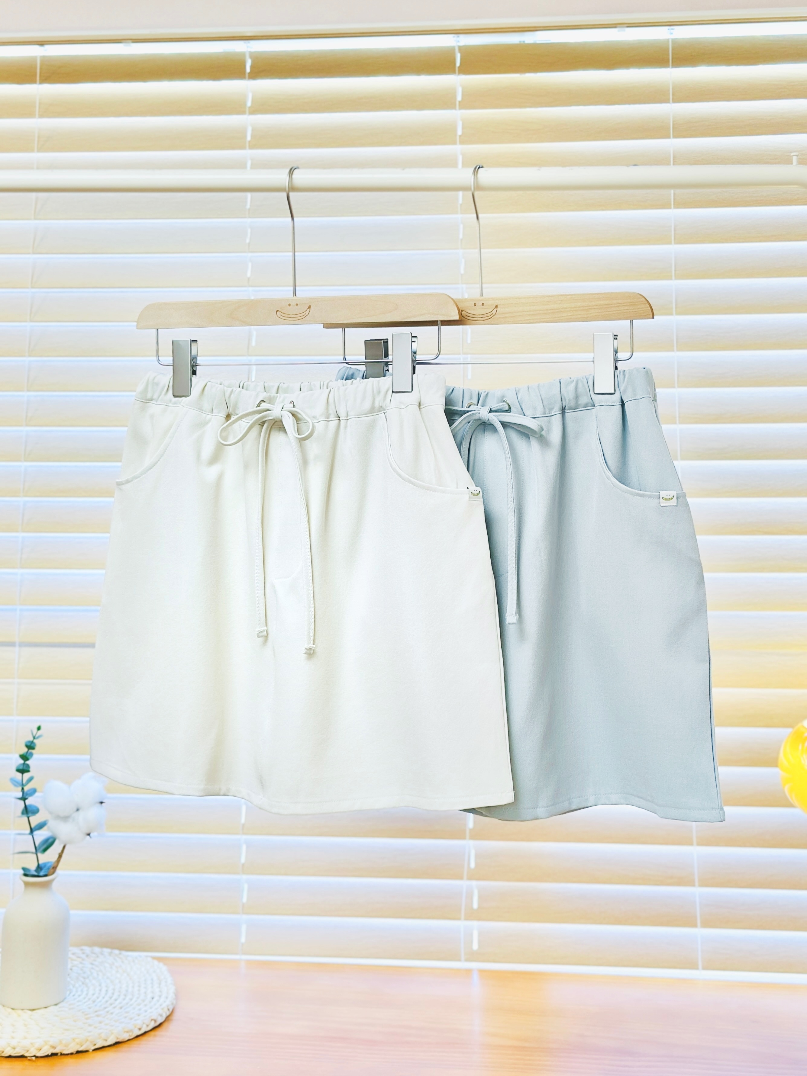 兩色 / 簡約休閒感短裙褲 / Minimalist Casual Skort