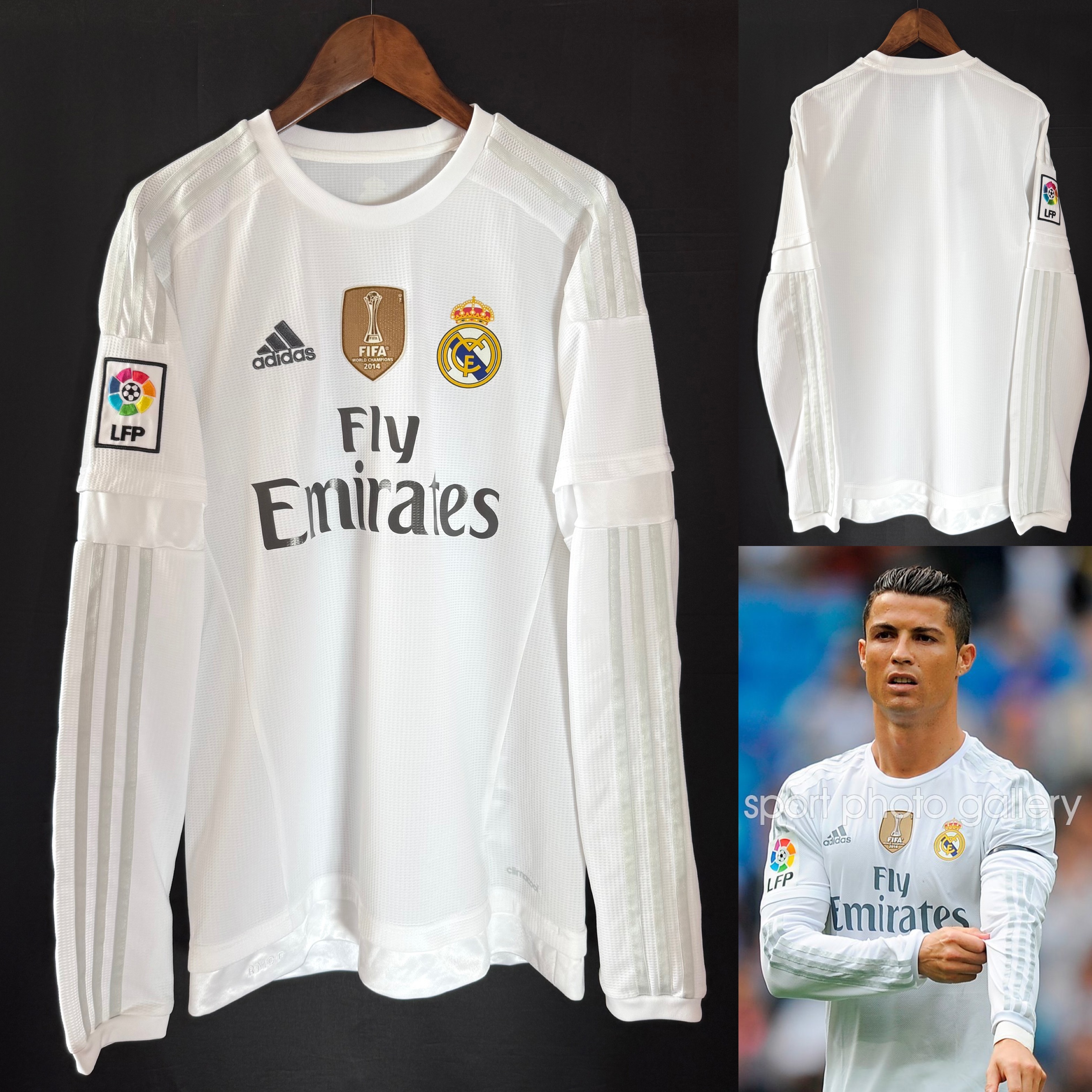 Real Madrid 2015-2016 Adidas Home Shirt