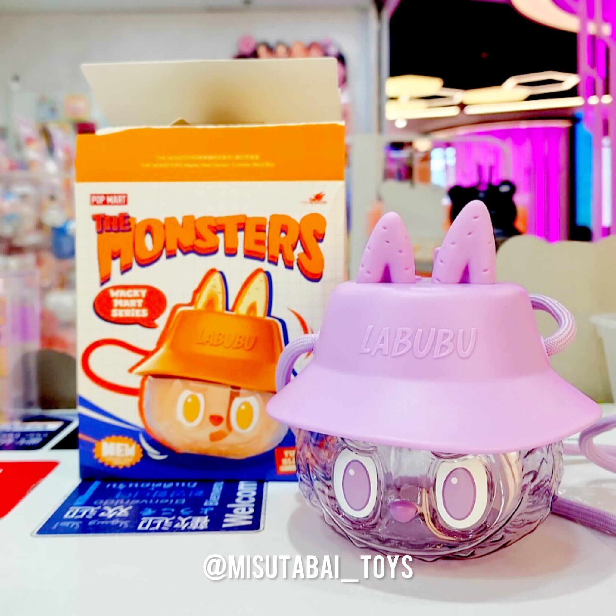 Labubu THE MONSTERS 怪味便利店系列-隨行杯盲盒 ( POP MART )