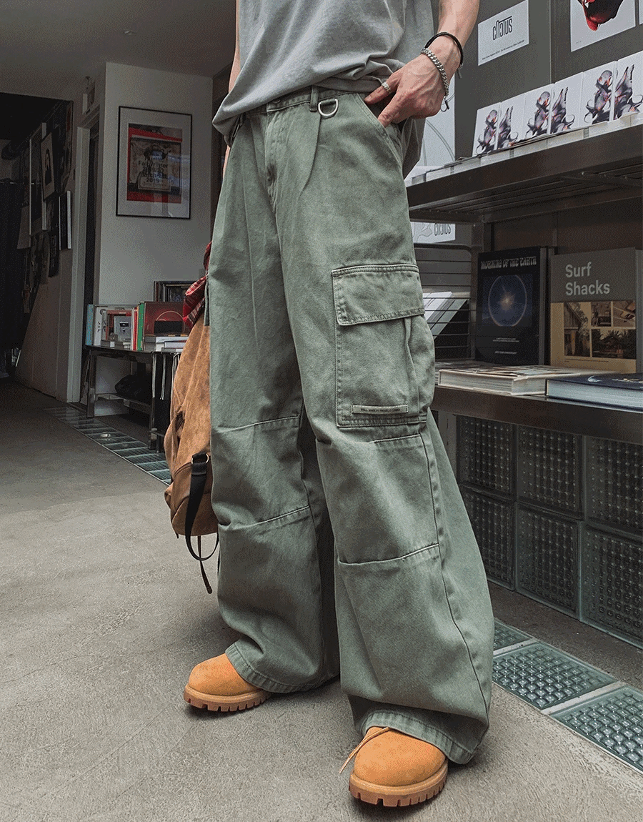 Reno Deering 染色工裝褲