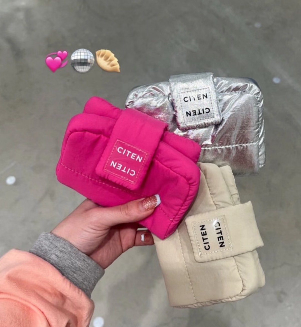 CITEN 附鏡 迷你收納包🇯🇵