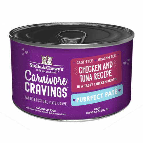 Stella & Chewy's - 無穀物滋味骨湯肉醬主食罐  雞肉+吞拿魚 Chicken and Tuna Pate 147g