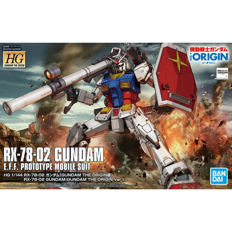 HG GTO 026 1/144 RX-78-2 GUNDAM 元祖高達拼裝模型
