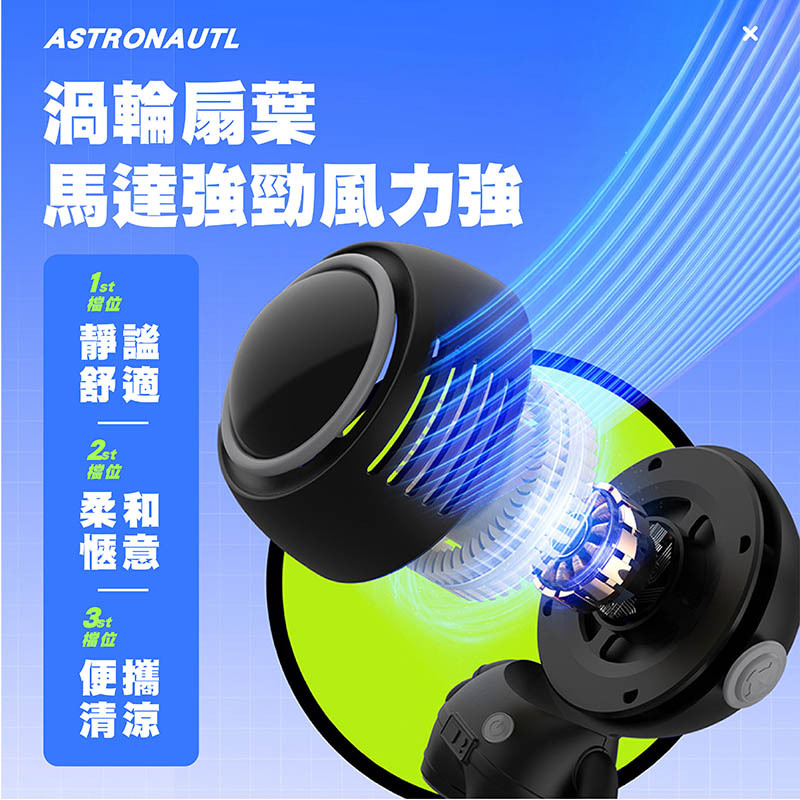 太空人掛脖風扇