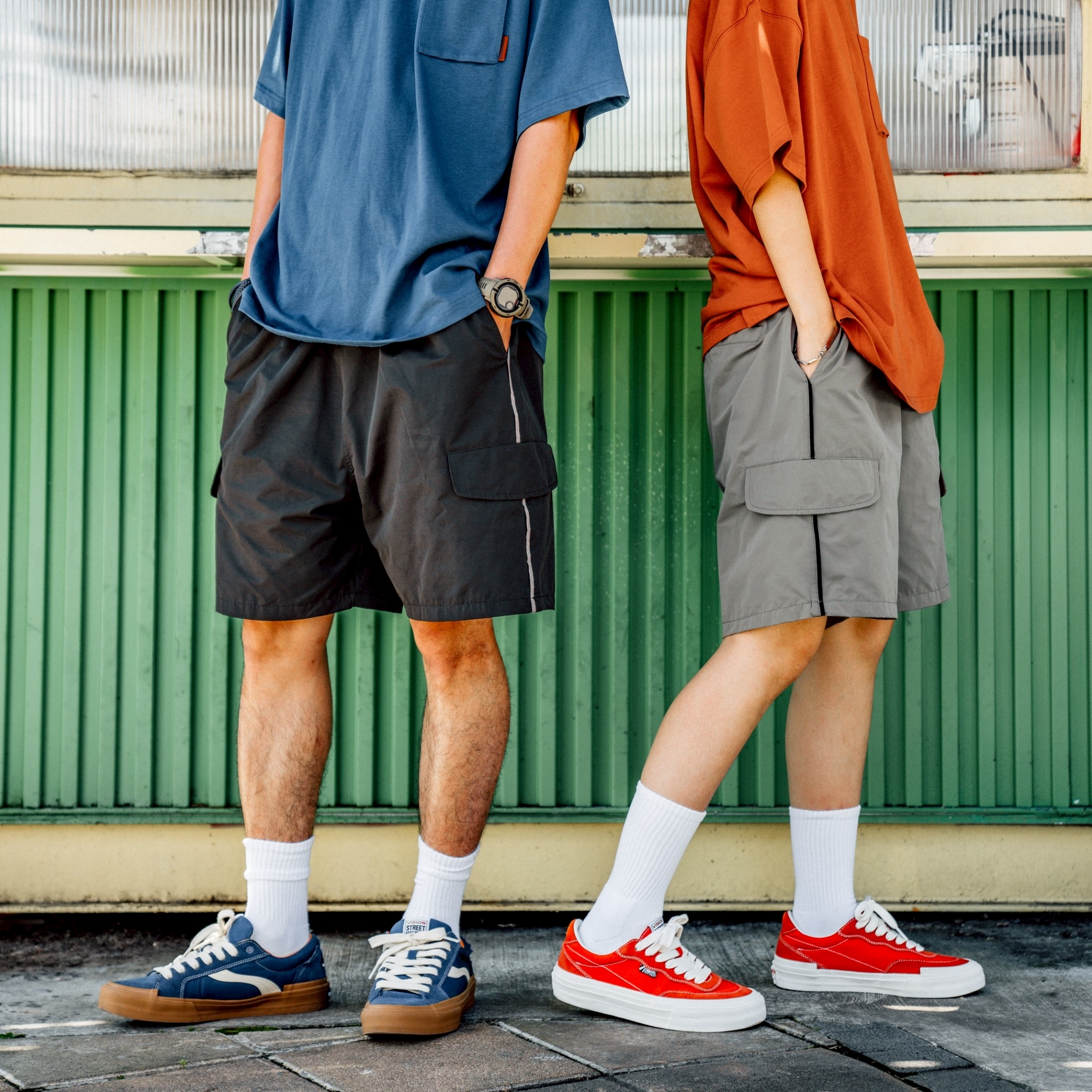 SBG 出芽撞色口袋短褲 SB3238