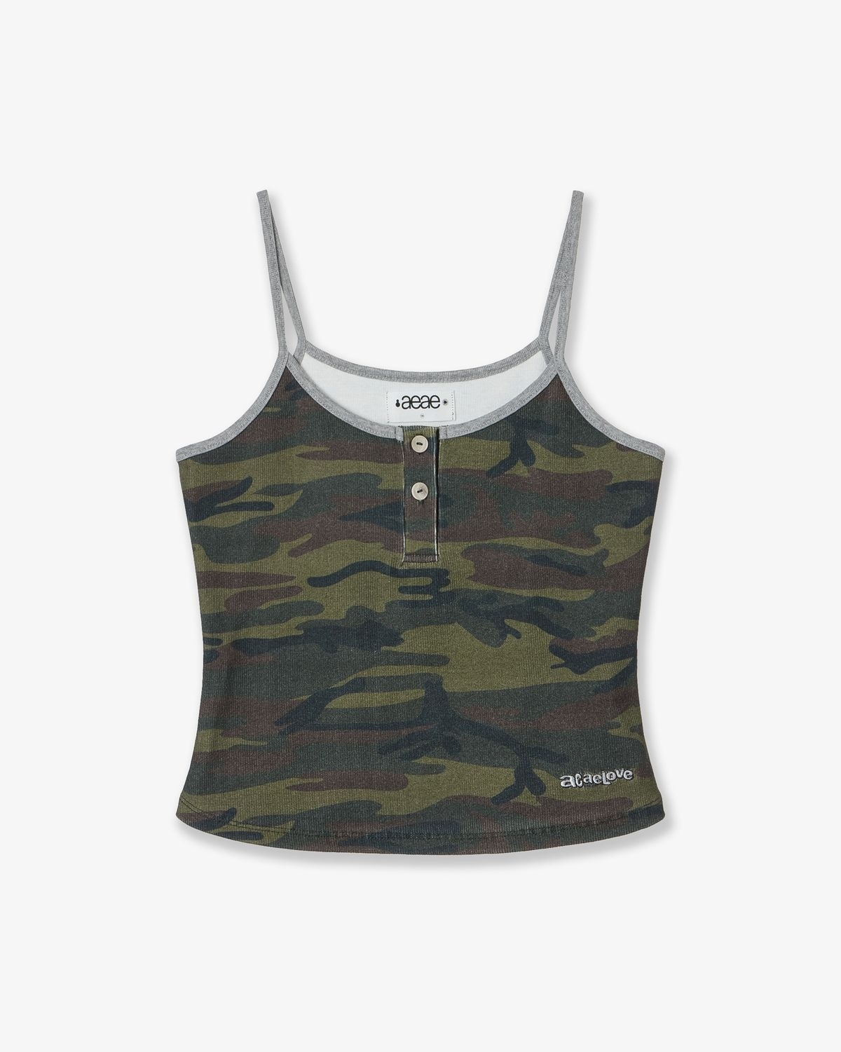 【代購】AEAE STRIPE BUTTON TANK TOP 條紋 背心 AE45SWSL003 / AE45SWSL004