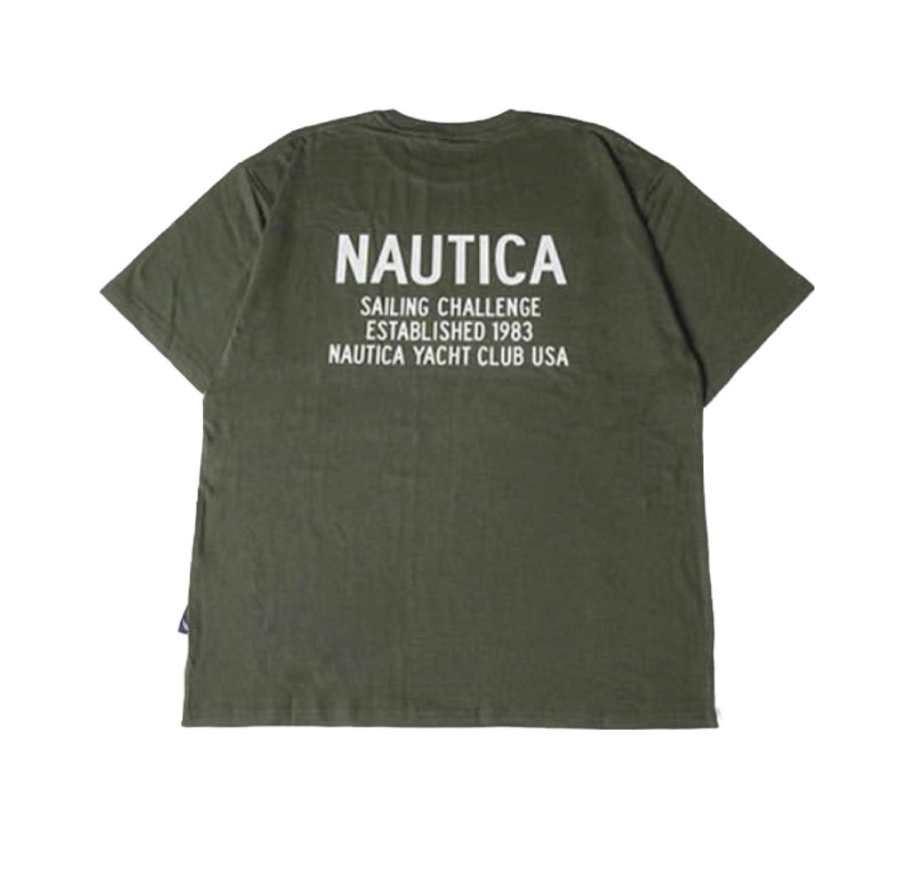 2024SS NAUTICA 韓版SAILING YACHT CLUB S/S TEE 386 胸口刺繡