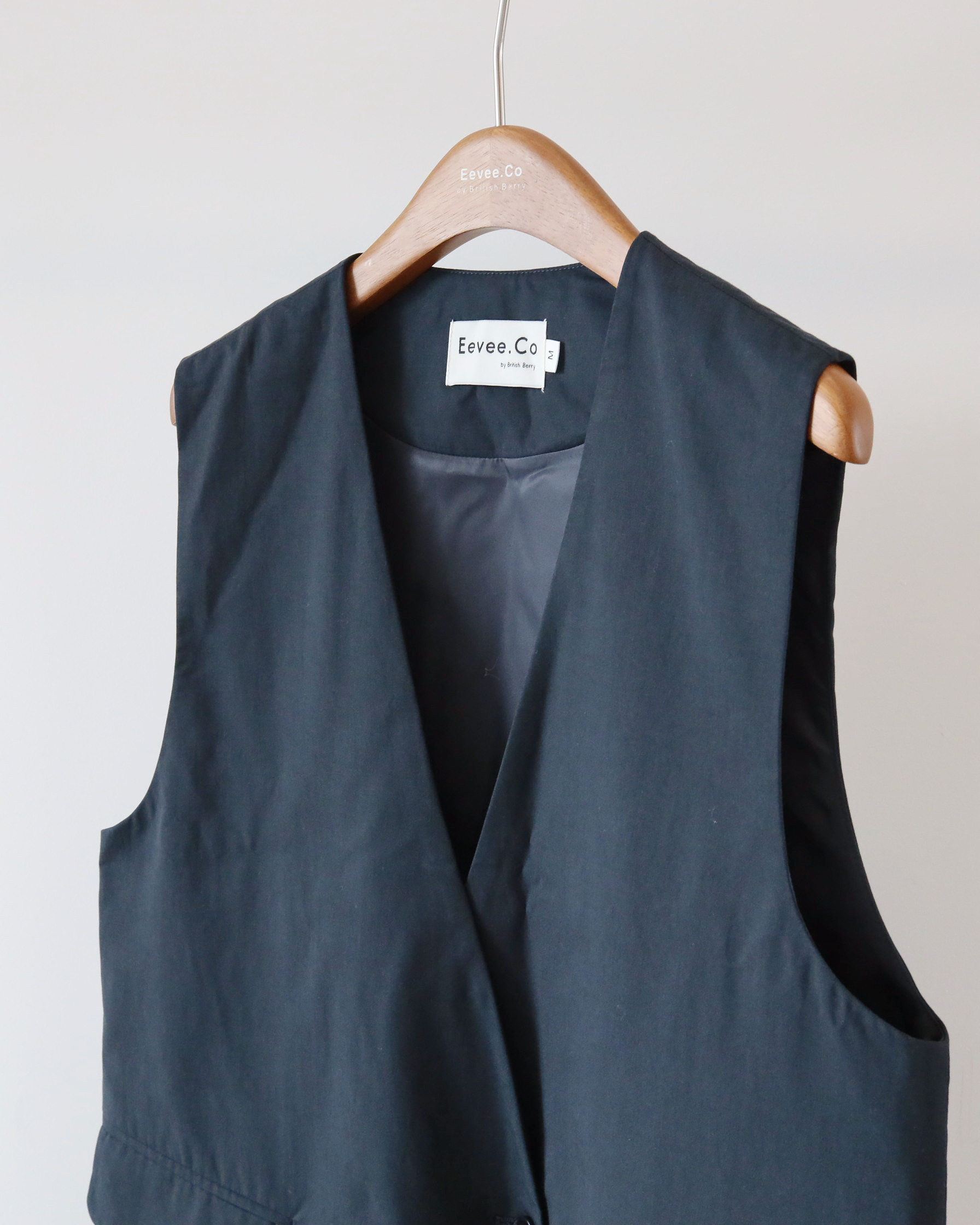 現貨  7190 簡約風天絲長款馬甲