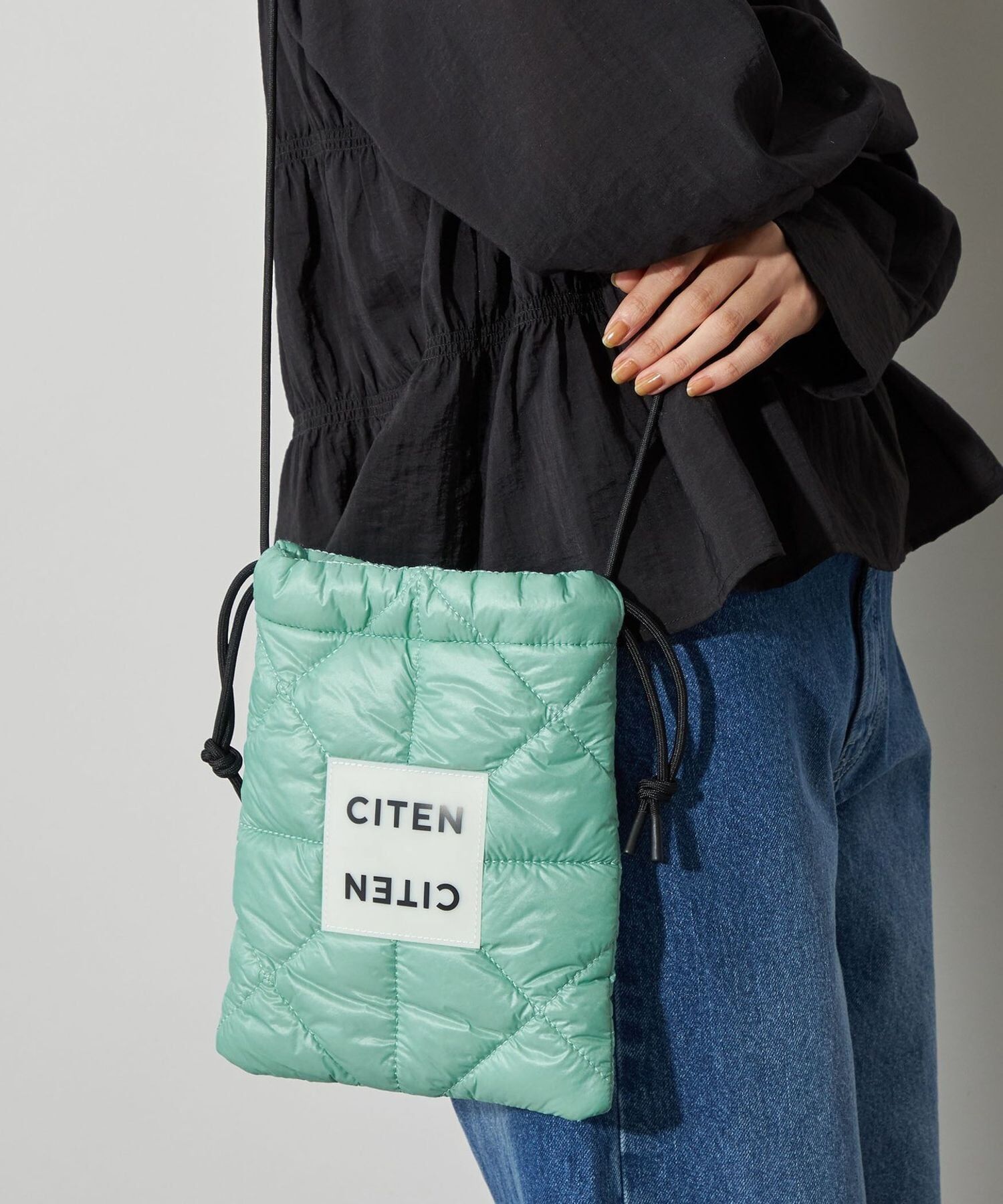 預購┃日本 CITEN 絎縫 束口 肩背包 側背袋 多色