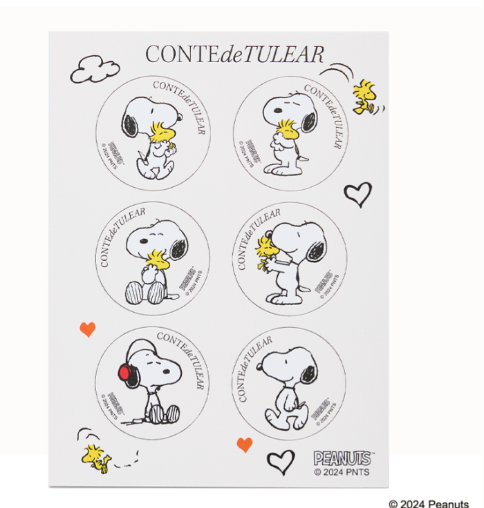 Conte De Tulear x 史努比  PEANUTS FRAGRANCE PAPER  JUN25