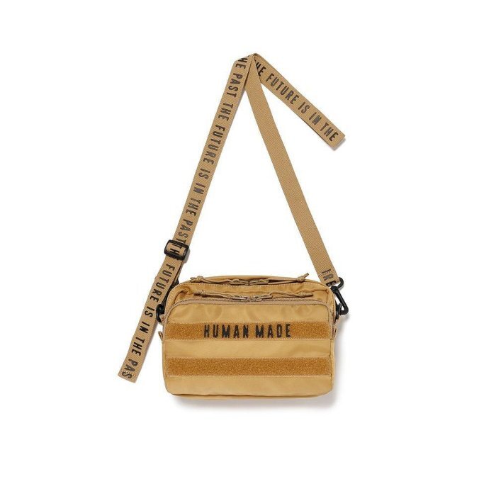 2025SS HUMAN MADE MILITARY POUCH 側背包 小包 魔鬼氈