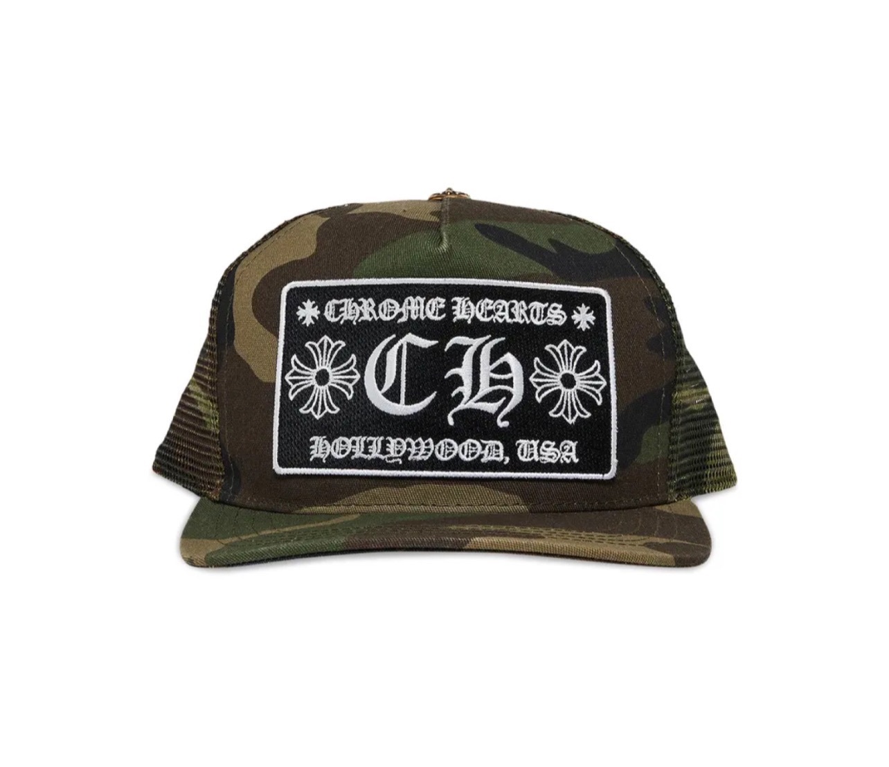 Chrome Hearts Hollywood Trucker Hat 'Green'