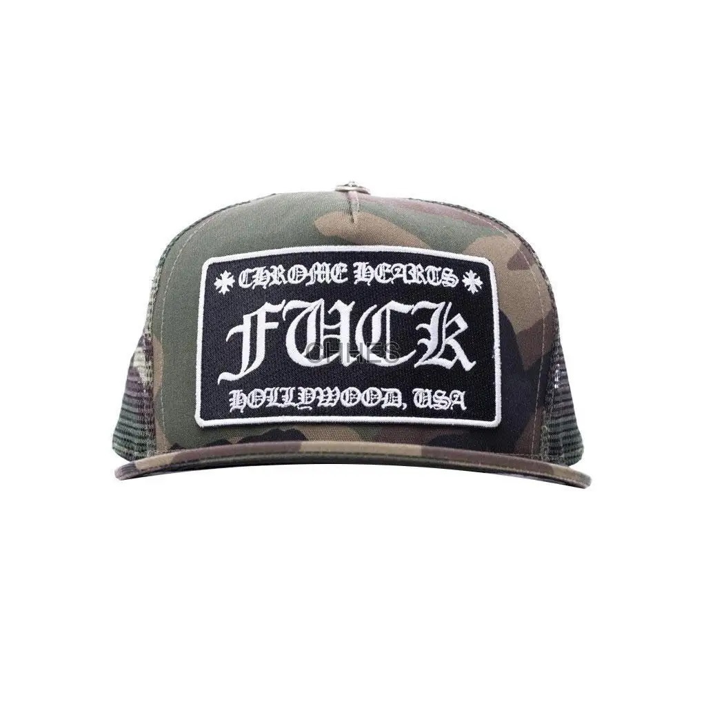 CHROME HEARTS 迷彩卡車帽