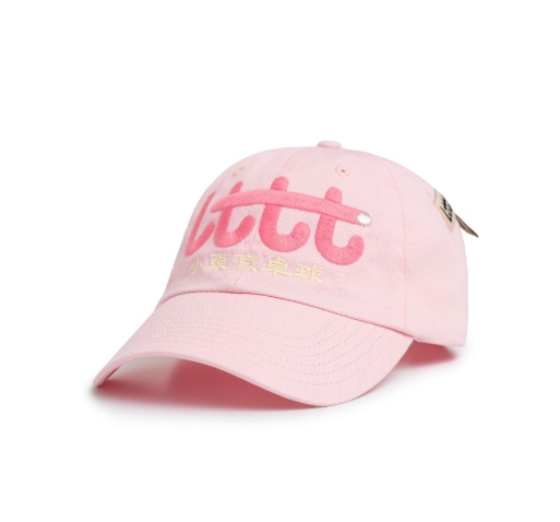 小東京桌球帽粉色