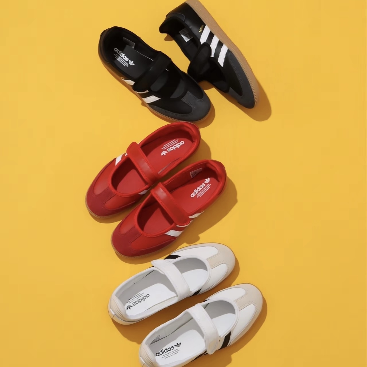 ADIDAS ORIGINALS SAMBA JANE 瑪莉珍 涼鞋 焦糖底 麂皮 皮革 三色 女鞋 /預購