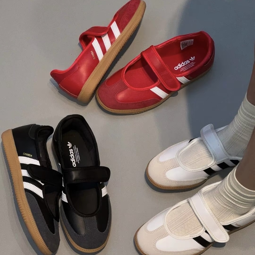 ADIDAS ORIGINALS SAMBA JANE 瑪莉珍 涼鞋 焦糖底 麂皮 皮革 三色 女鞋 /預購