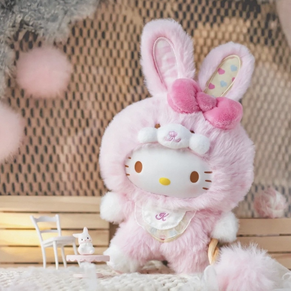 TOP TOY X SANRIO 三麗鷗 三代精靈兔 兔寶寶 毛絨盲盒 毛絨吊飾