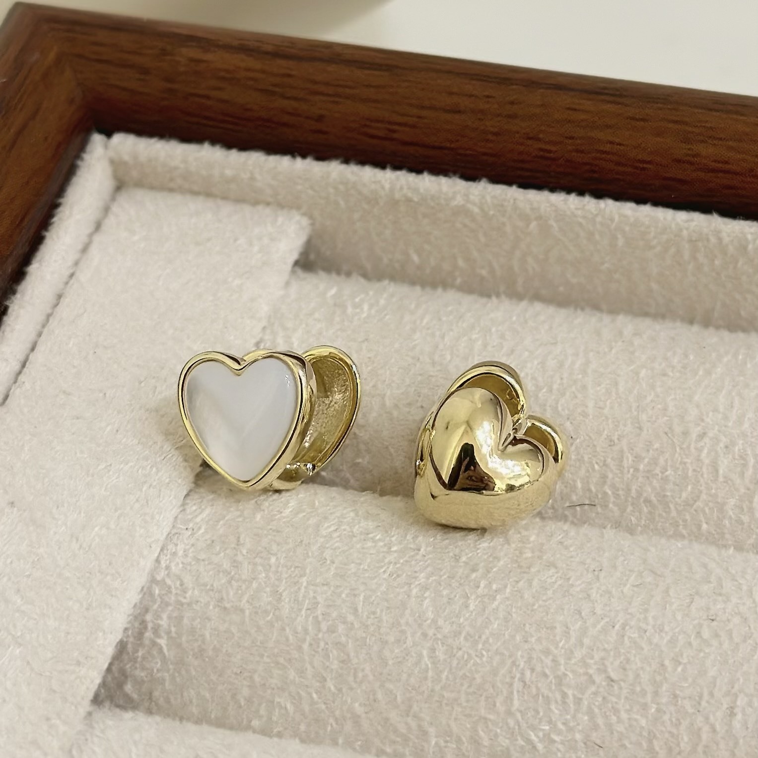 B467貝殼愛心易扣