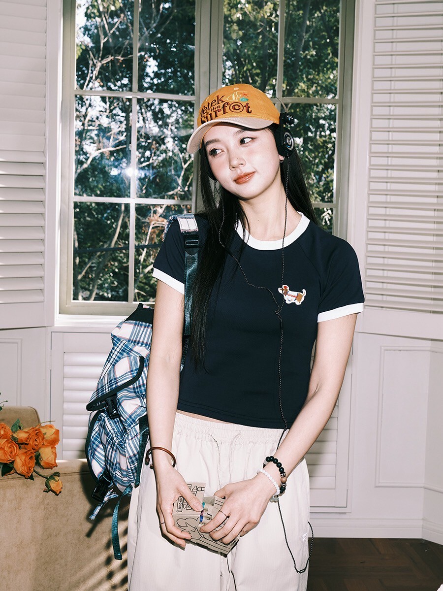 LEMANISM 臘腸狗 短版 短袖