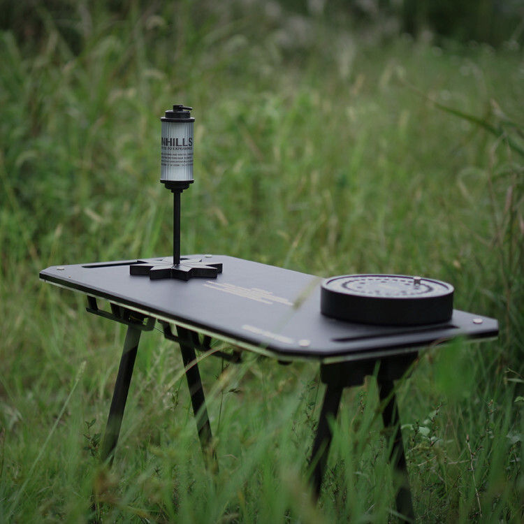 INHILLS - BLACK SIDE TABLE 2層側邊桌