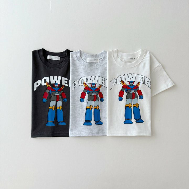 韓版POWER機器人上衣