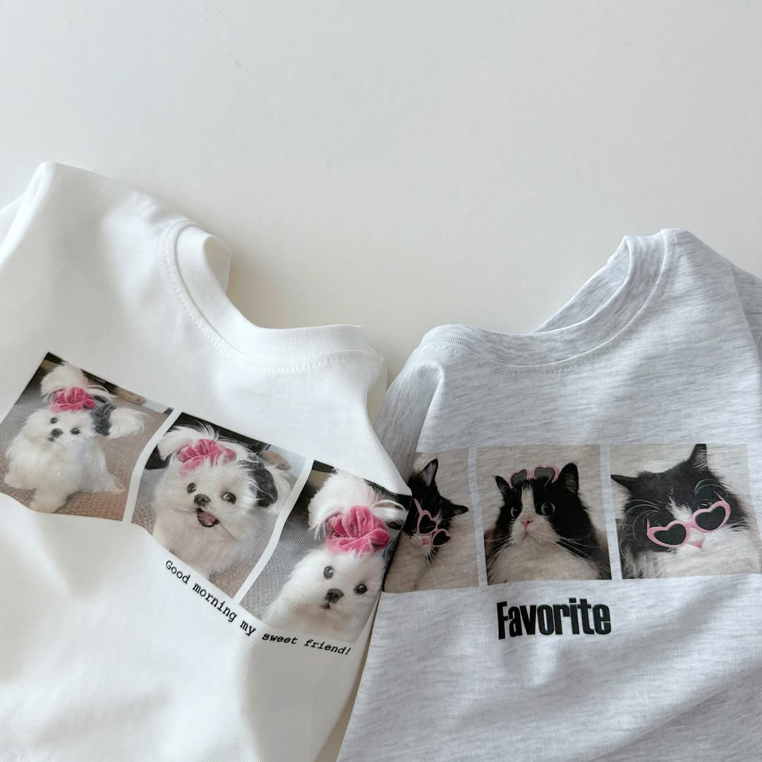 韓版狗狗貓咪短袖上衣