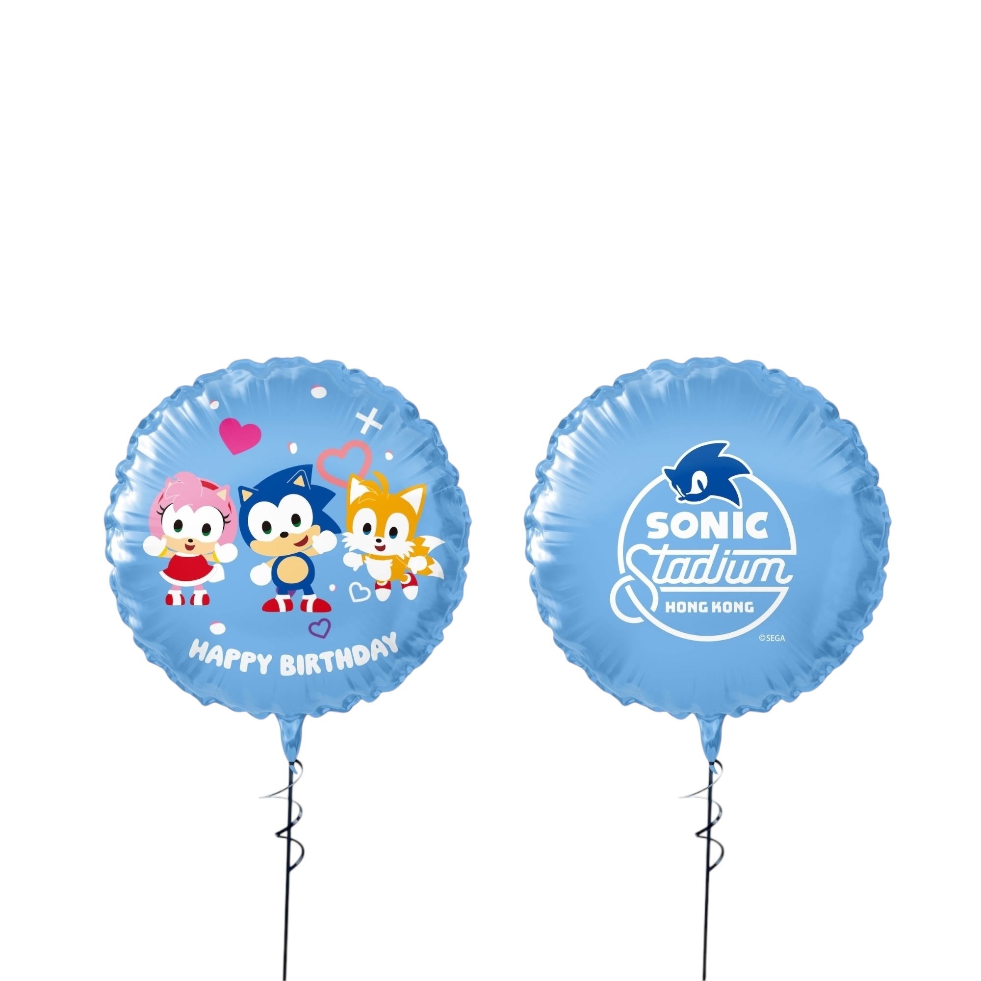 (SONIC Stadium) SONIC & FRIENDS 圓形氣球 (生日版本）