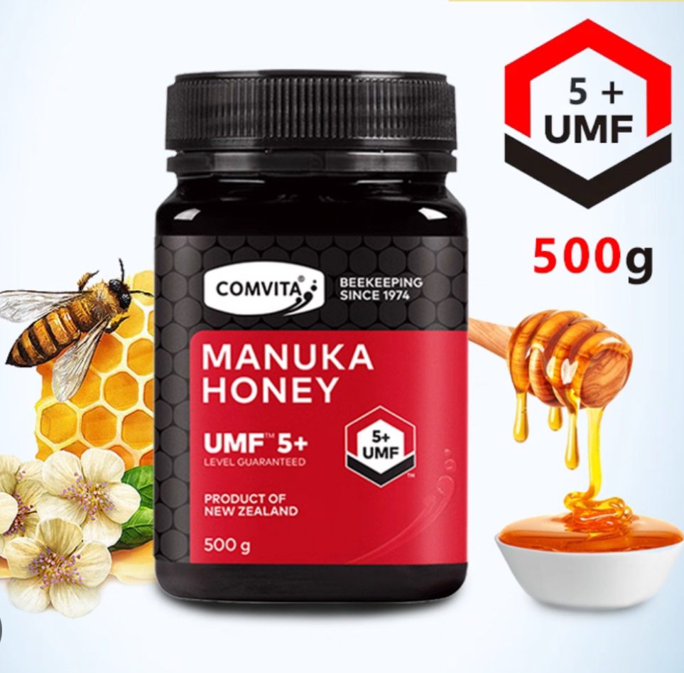 新西蘭 Comvita 康維他麥盧卡蜂蜜UMF5+ 500g [#SQ24122303]