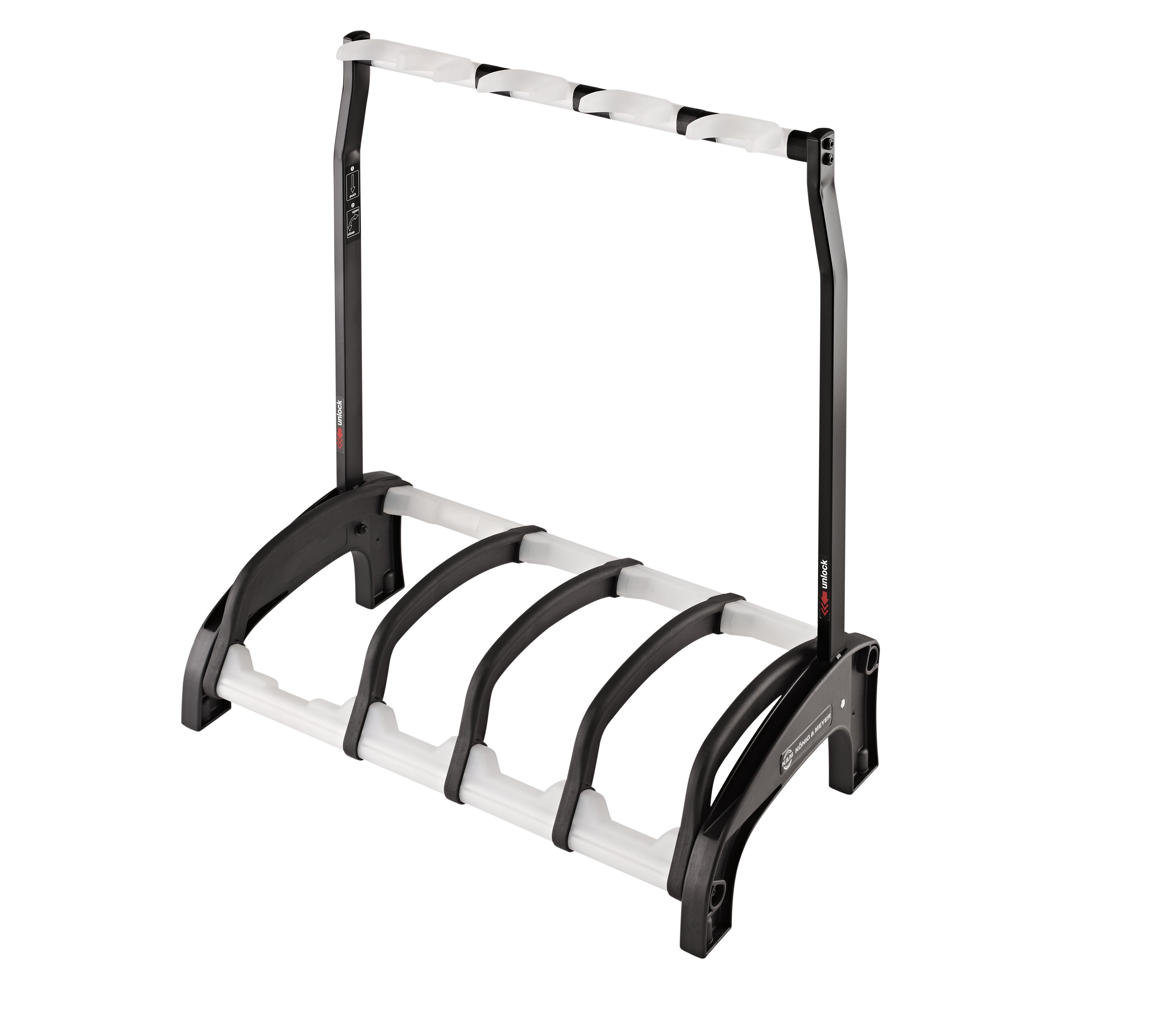 K&M 17534 Four guitar stand »Guardian 3+1«