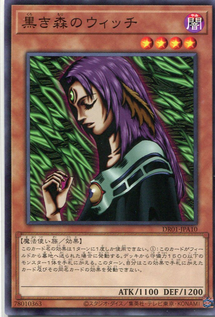 DR01-JPA10 黒き森のウィッチ(黑森林的魔女)