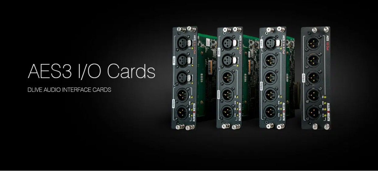 Allen & Heath -AES3 - 6in / 4out