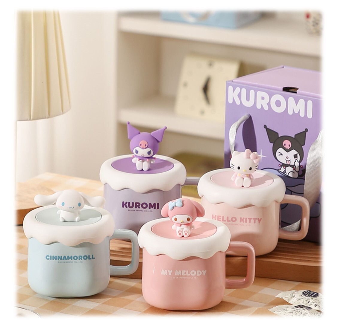 MY MELODY Sanrio | 陶瓷杯連蓋套裝320ml - JDHK SHOP