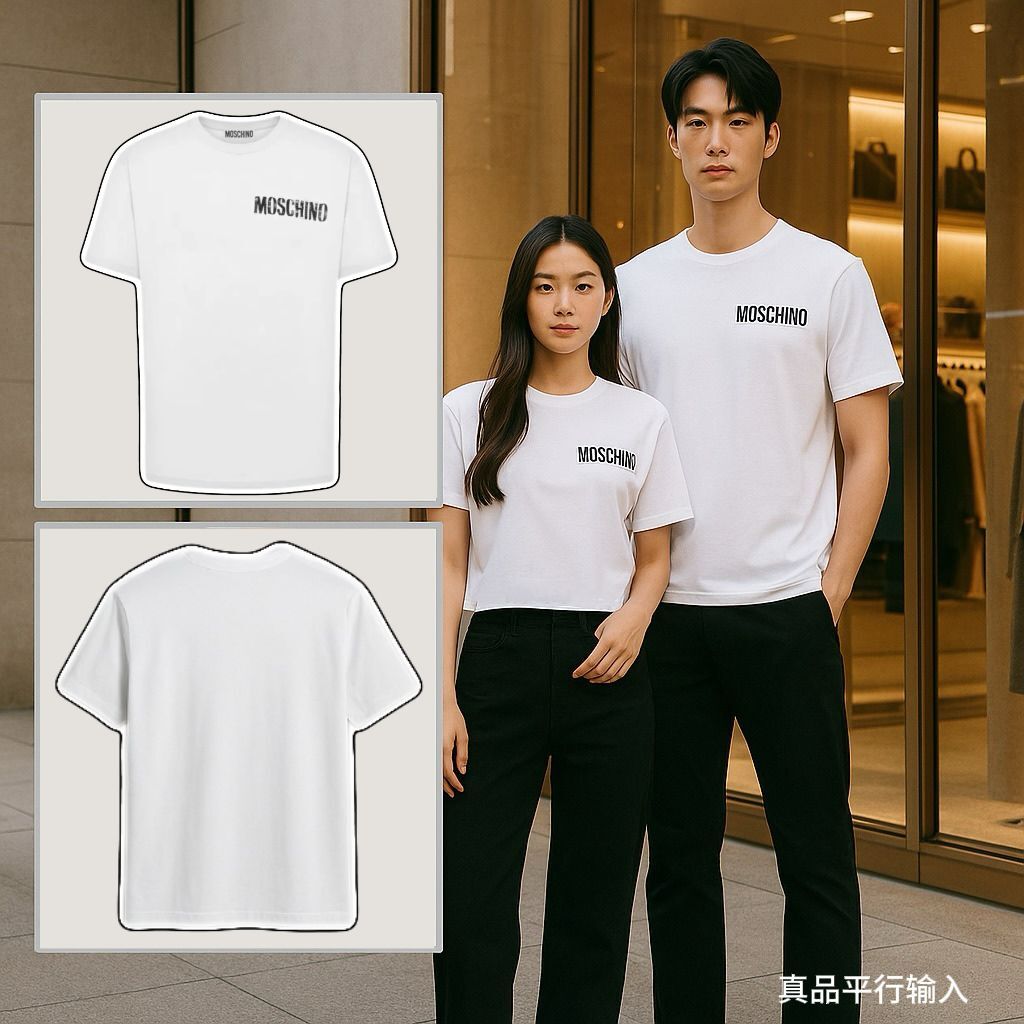【預購】MOSCHINO Small Logo G062308 男裝短袖TEE