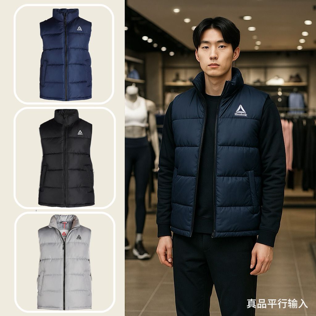 【現貨】Reebok G062309 男裝背心棉外套