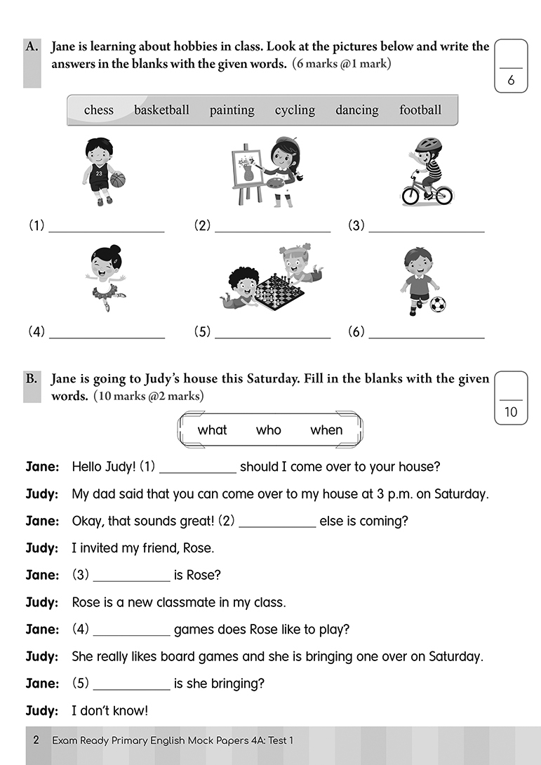 【多買多折】Exam Ready Primary English Mock Papers P4