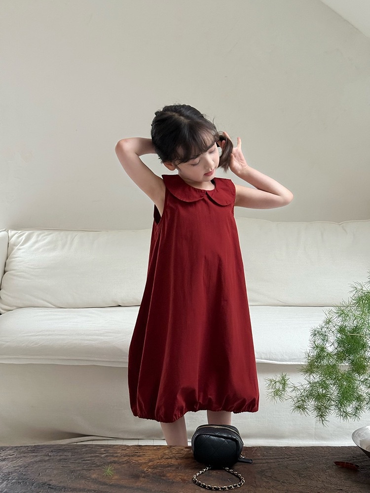 簡約可愛娃娃領洋裝