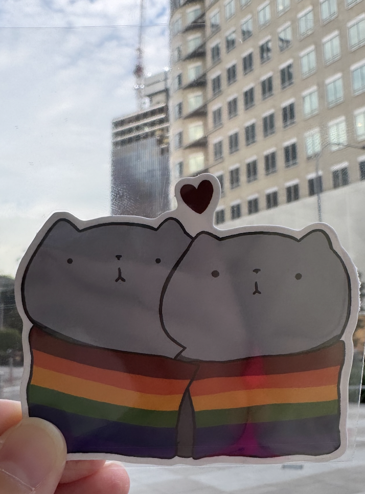Purride Glossy Die-cut Sticker