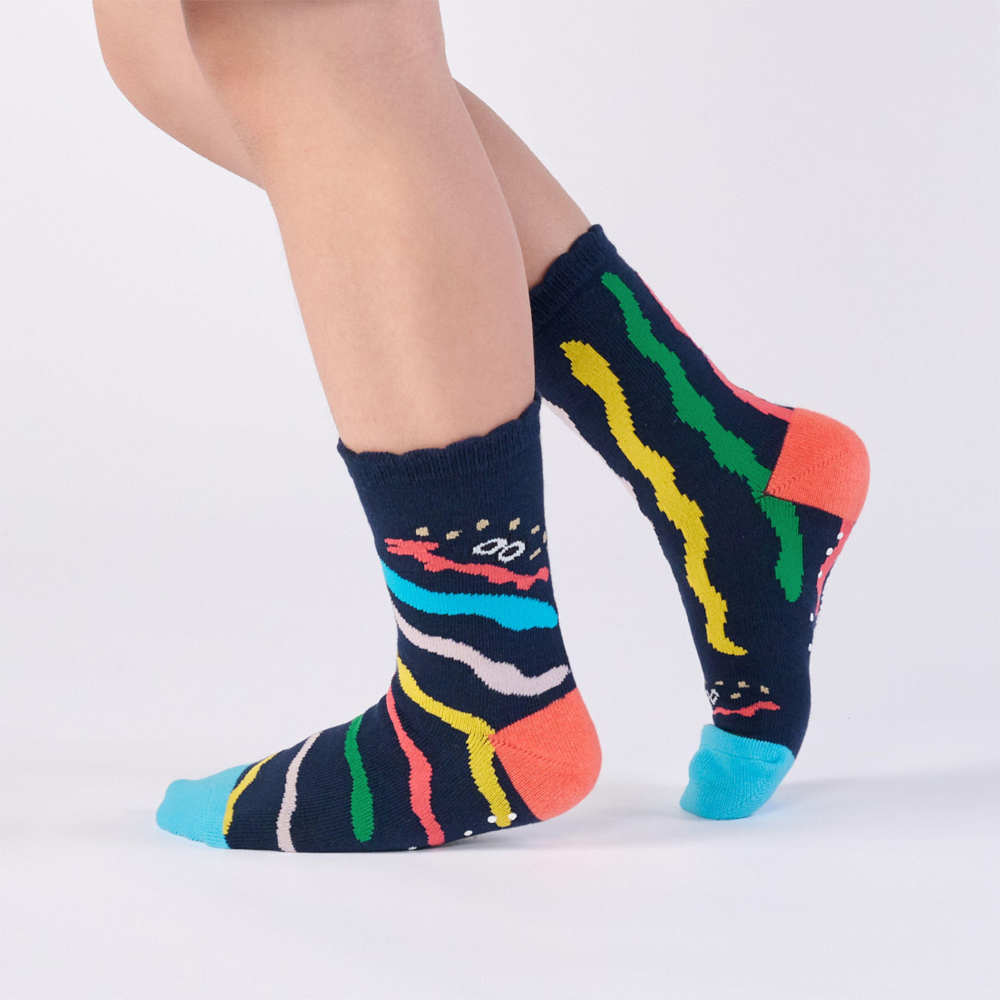 夢幻波道〈黑/兒童襪〉