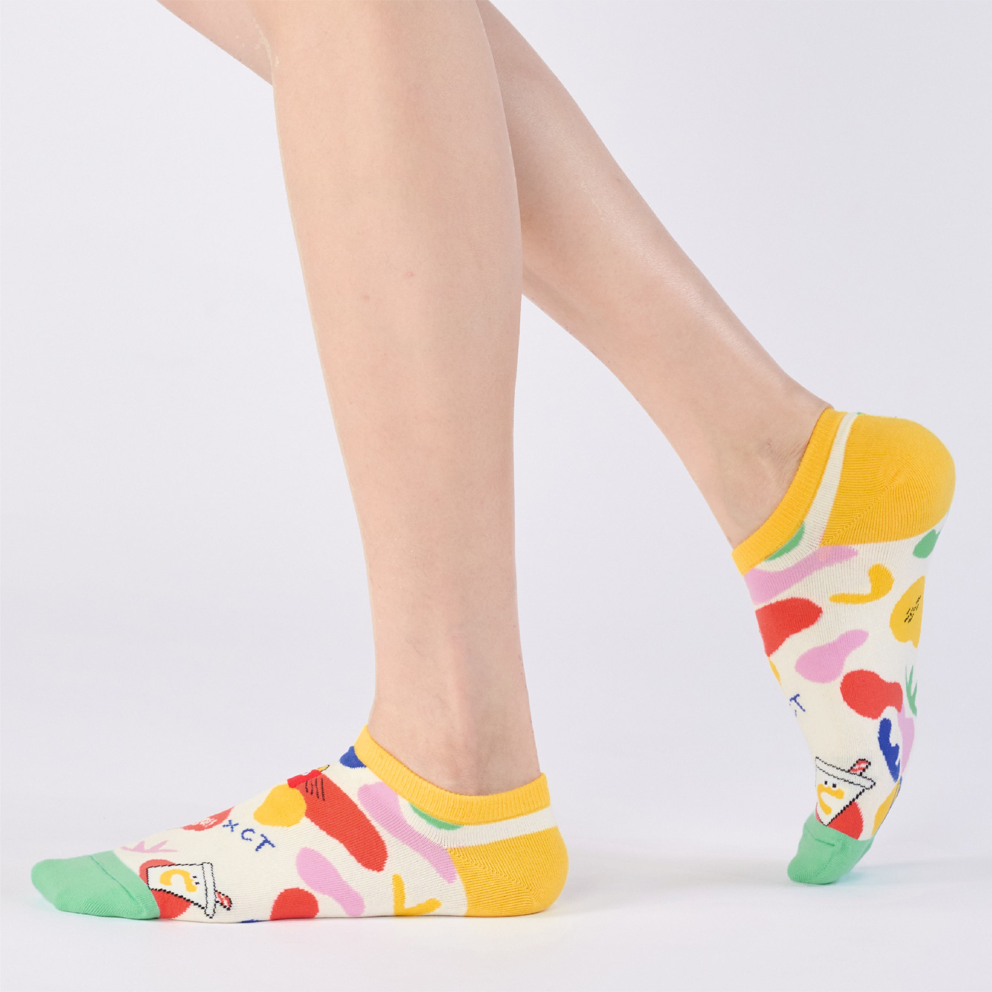 攀越自由〈白/踝襪〉