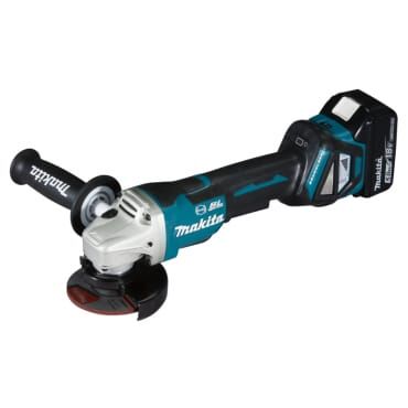 MAKITA DGA 418 ZU 充電式角向磨光機 (4") 100MM 安全開關