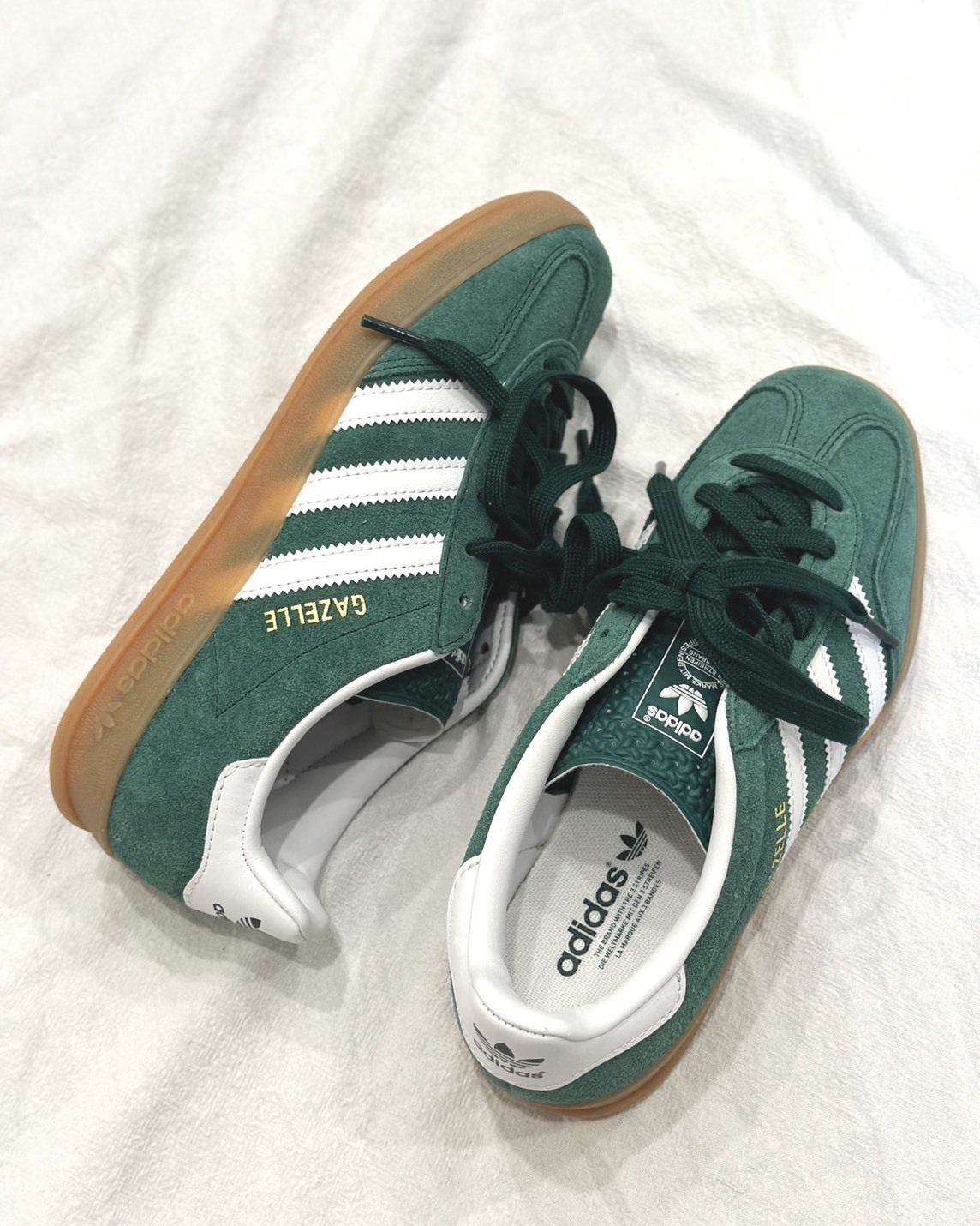 #活動款現貨 ADIDAS GAZELLE INDOOR 麂皮 復古 德訓鞋 JI2062 綠