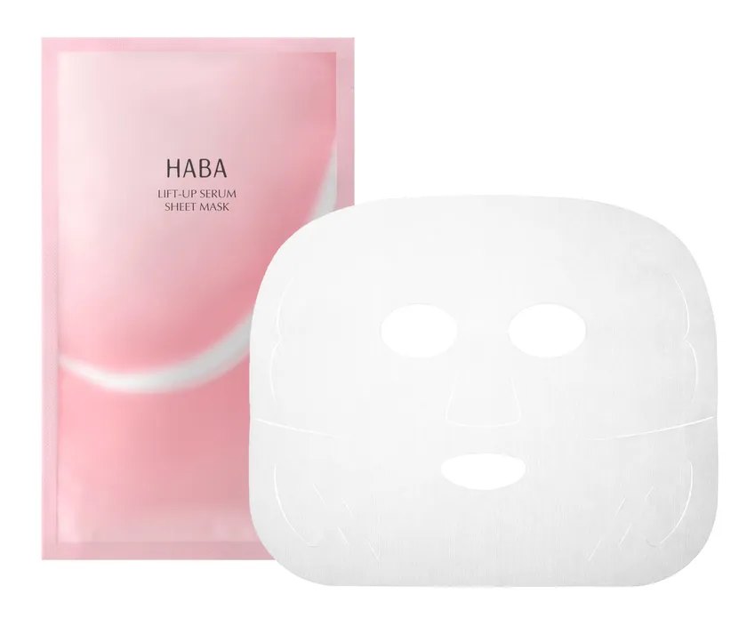 [限定] HABA Lift Up Serum Sheet Mask 提拉精華面膜 23ml x 5pcs