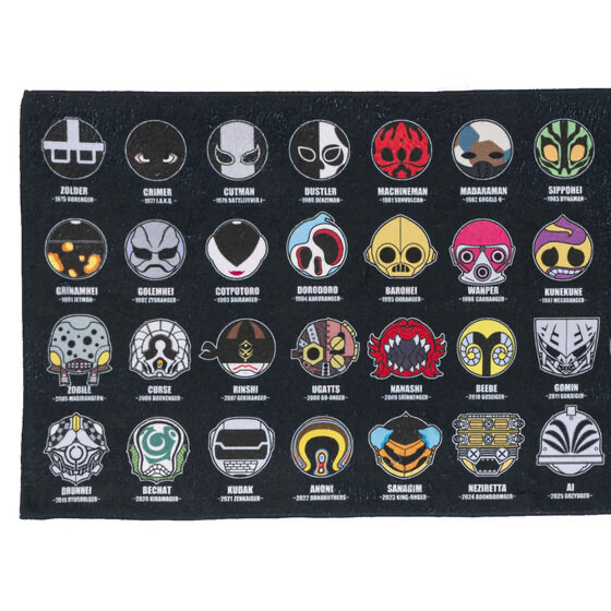 235508 Pbandai 預訂 2025/10月 スーパー戦隊50th×K-SuKe　歴代敵兵士　スポーツタオル