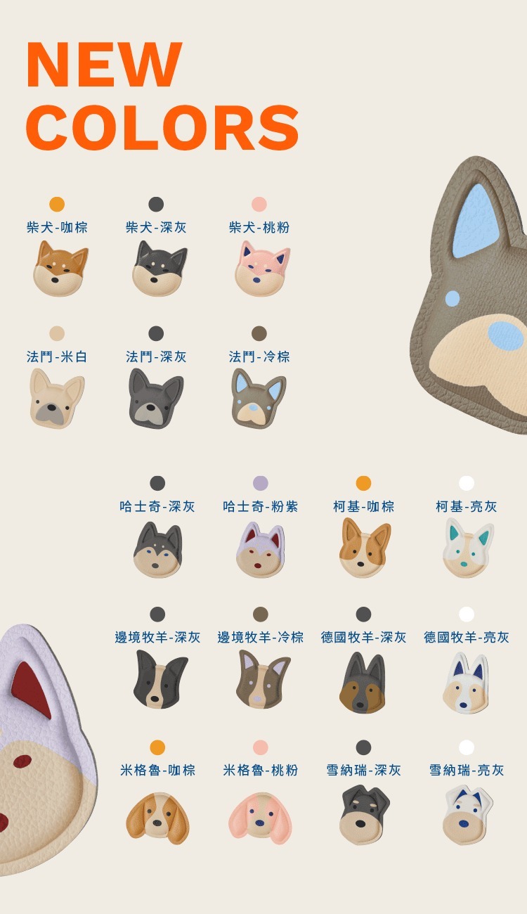 尾巴與我 TailsCharm 專屬配件 貓狗項圈牽繩配件