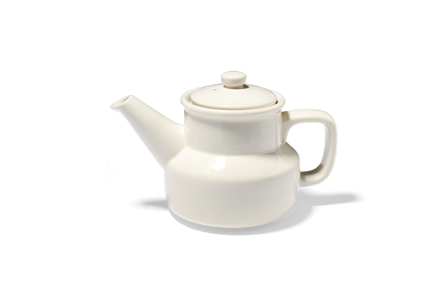 STUDIO M' - CAUSETTE復古茶壺 / 白色