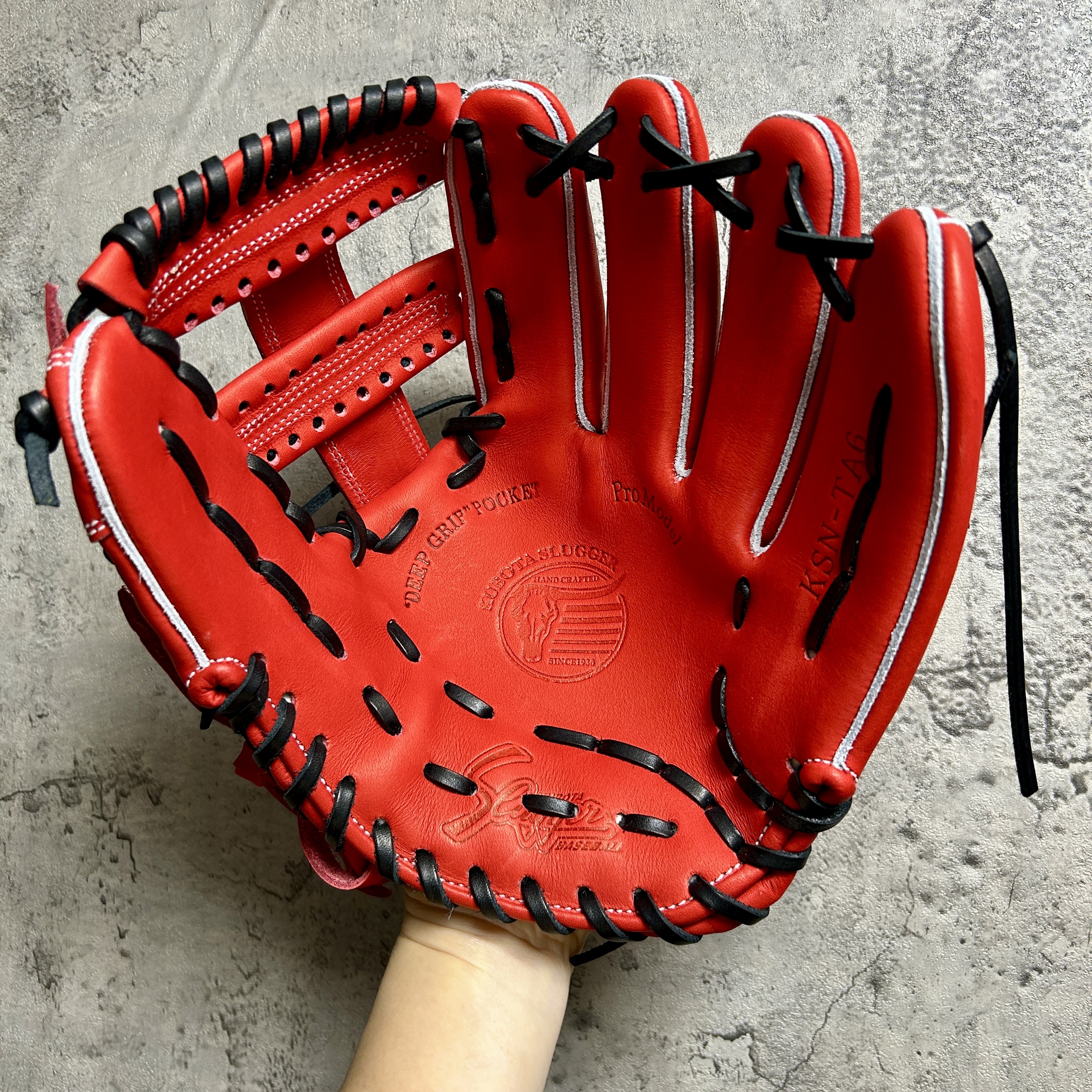 久保田Slugger 軟式 內野  KSN-TA6 手套 掌心約11.0吋/手背 約11.6吋