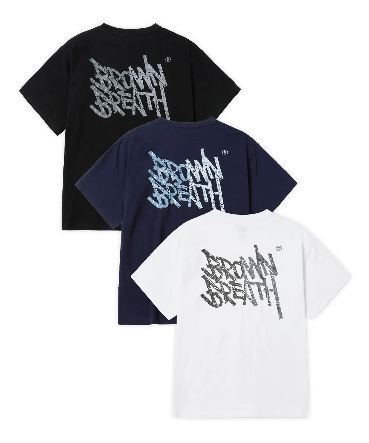 Tシャツ・カットソー BROWNBREATH PAISLEY TAG TEE BLACK BKMMSTN01BK PAISLEY TAG TEE - BLACK - Brownbreath Online Store