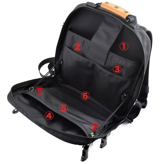 VanNuys E451 Slim Business Backpack