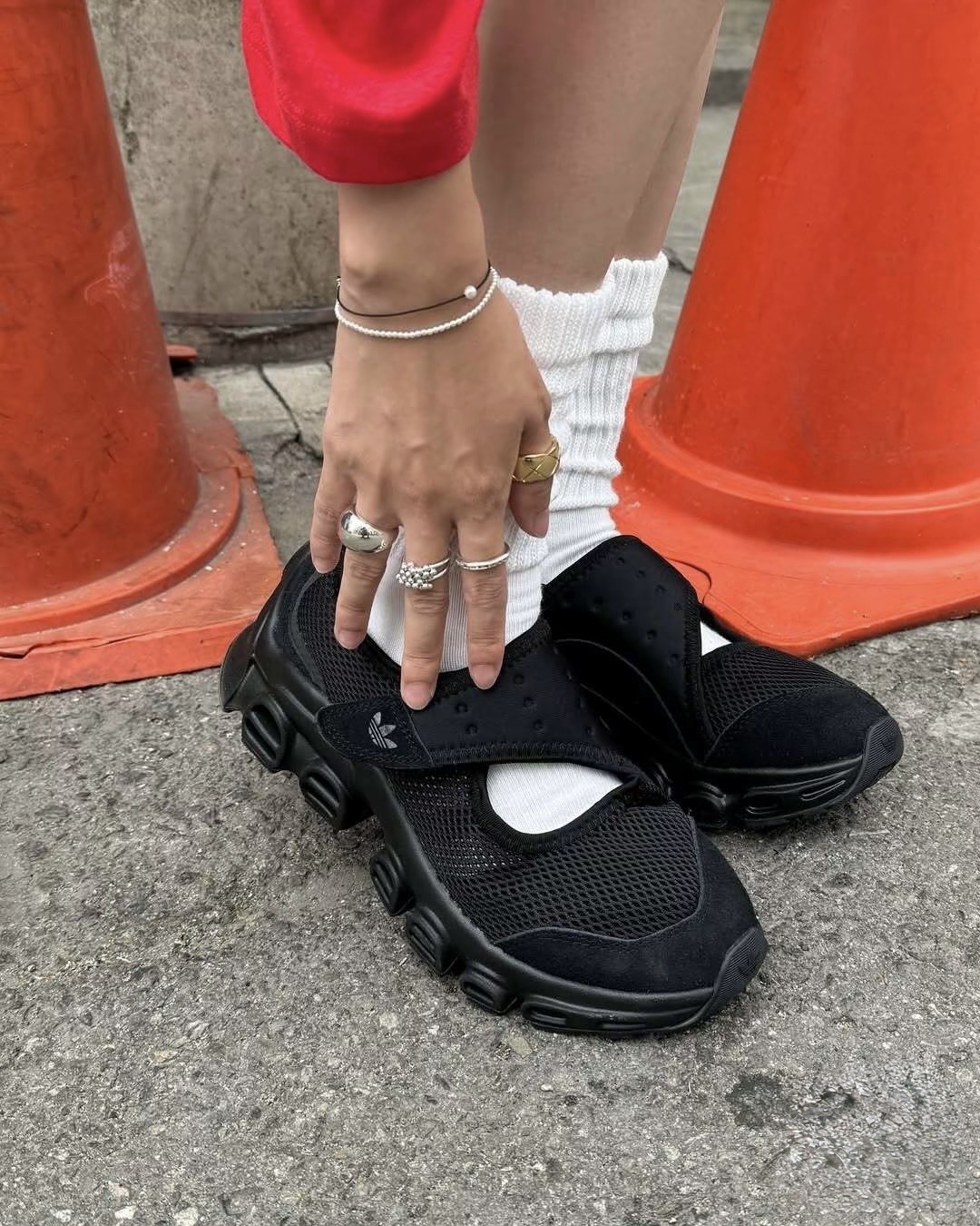 "調貨" ADIDAS ADIFOM MEGAJANE 黑色 運動涼鞋 女鞋 JI2416